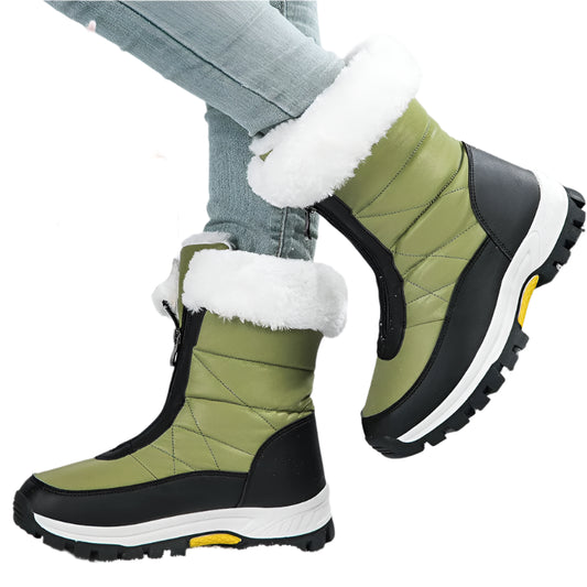 Lamis Plush Snow ZIP Boots