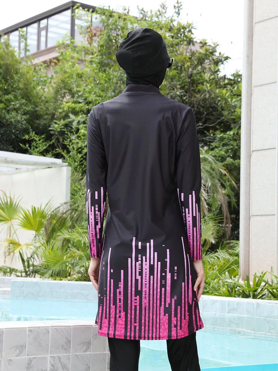 Jazal 3/4PCS Muslim Burkini