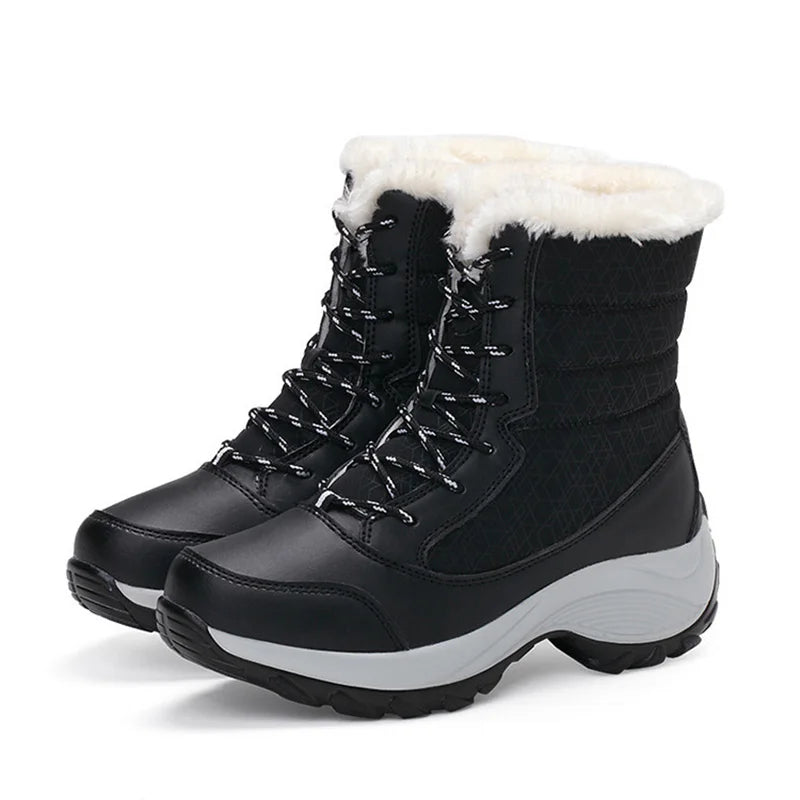 Kamelia Plush Botas Mujer