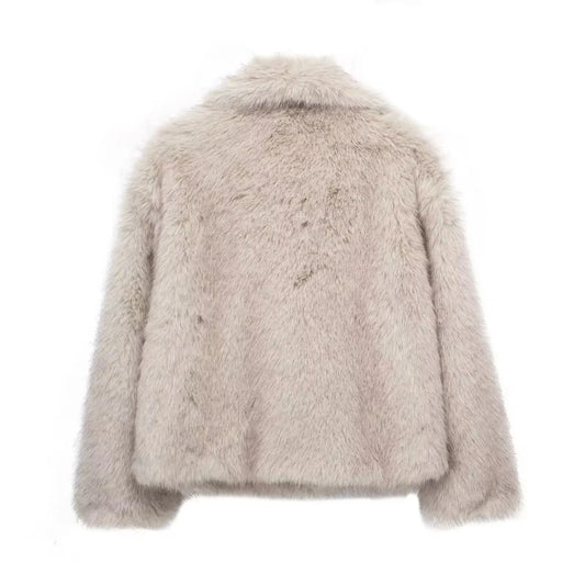 Faiza Fur Jacket Coat