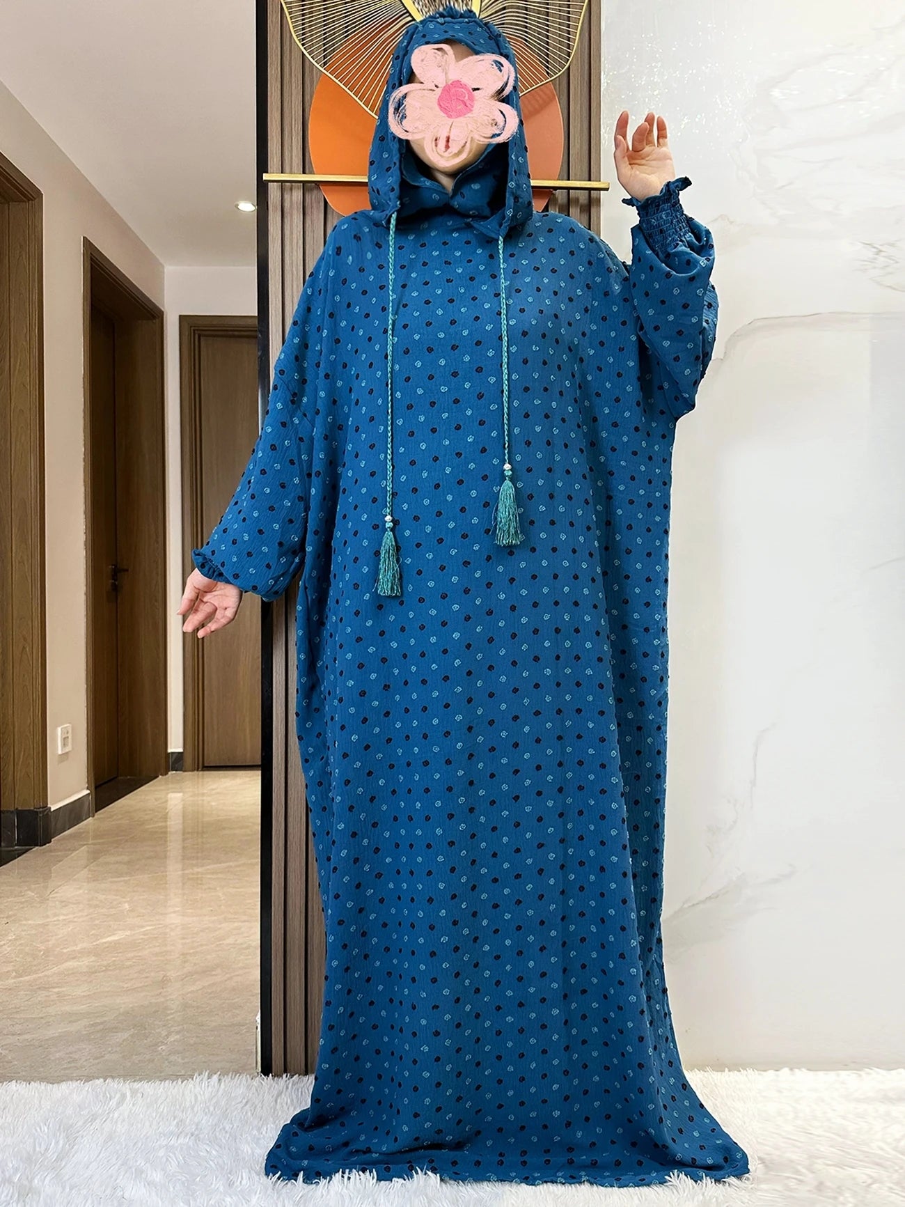 Latest Ramadan Soft Cotton Prayer Abaya