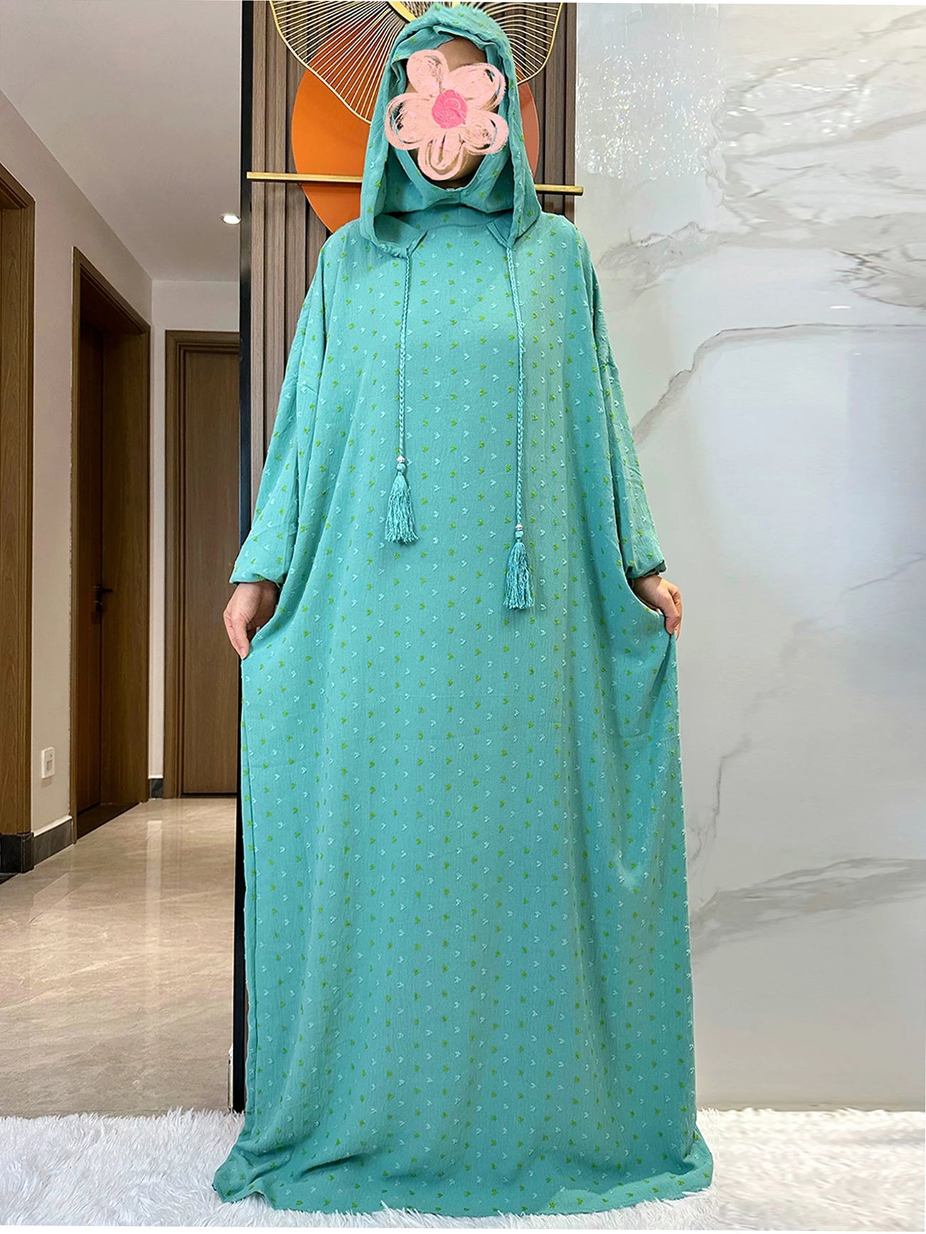 Latest Ramadan Soft Cotton Prayer Abaya