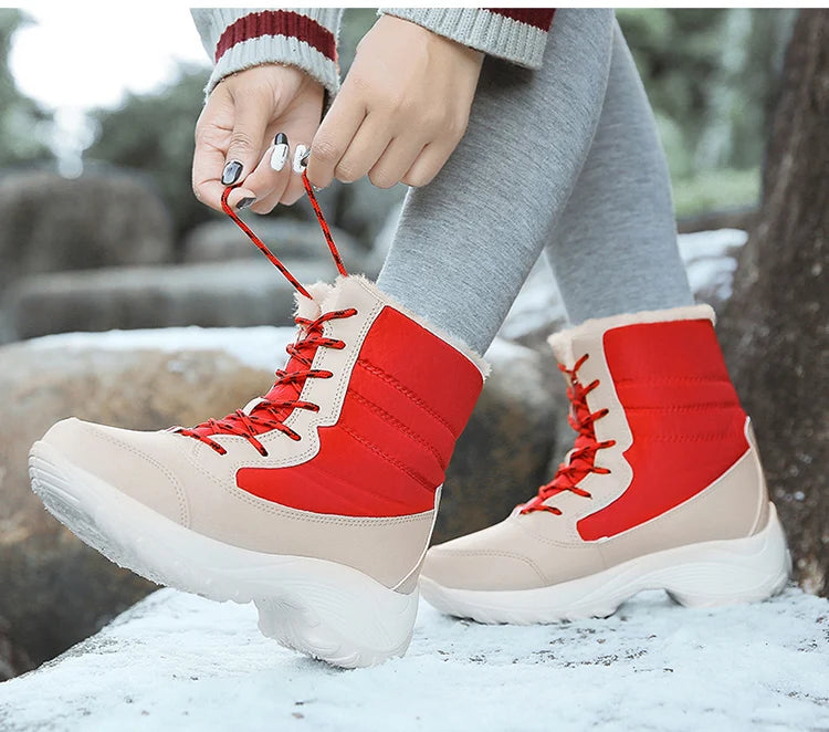 Kamelia Plush Botas Mujer