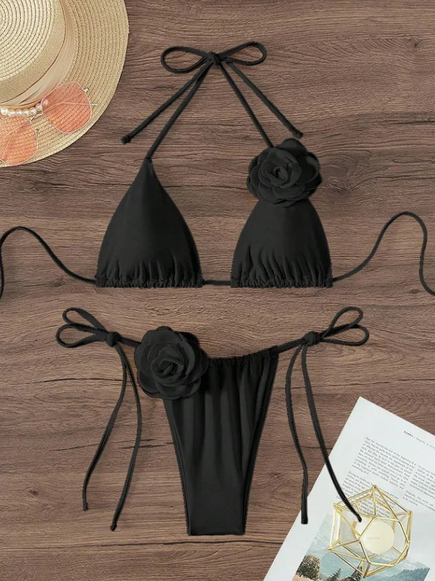 Rosa Sexy Bikini Set