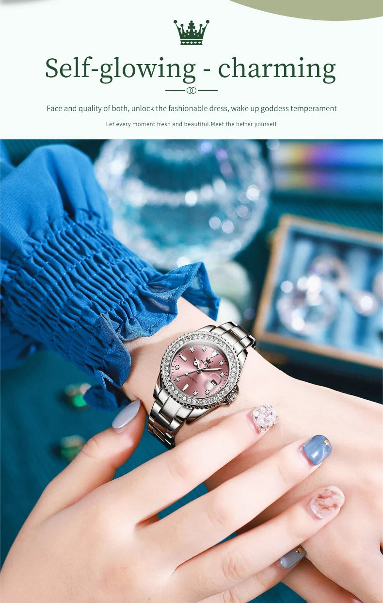 OLEVS2  Original Quartz Watch for Women