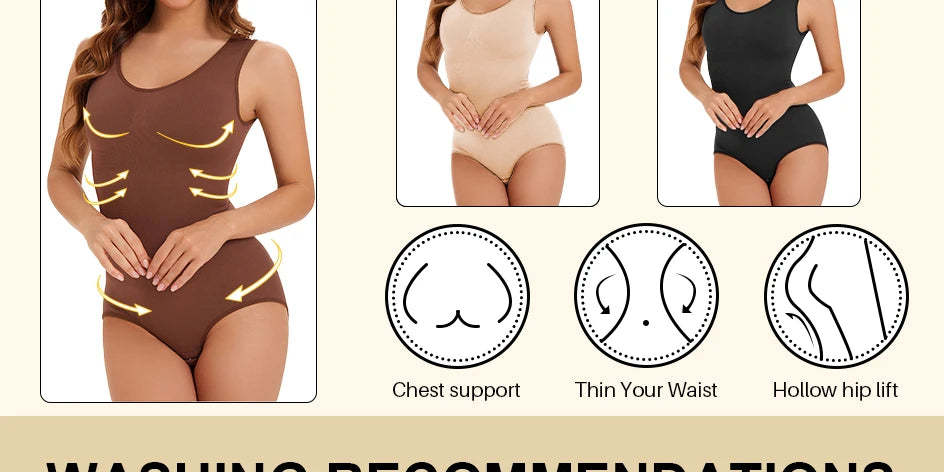 Loza  2 PCS Slimming Bodysuit