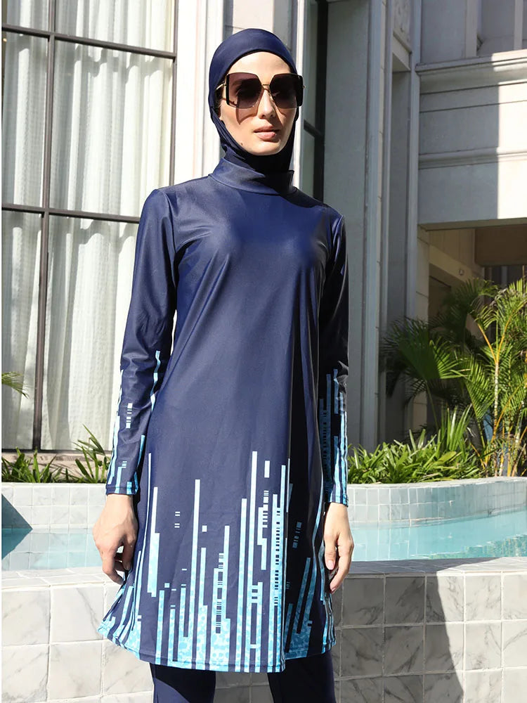Jazal 3/4PCS Muslim Burkini