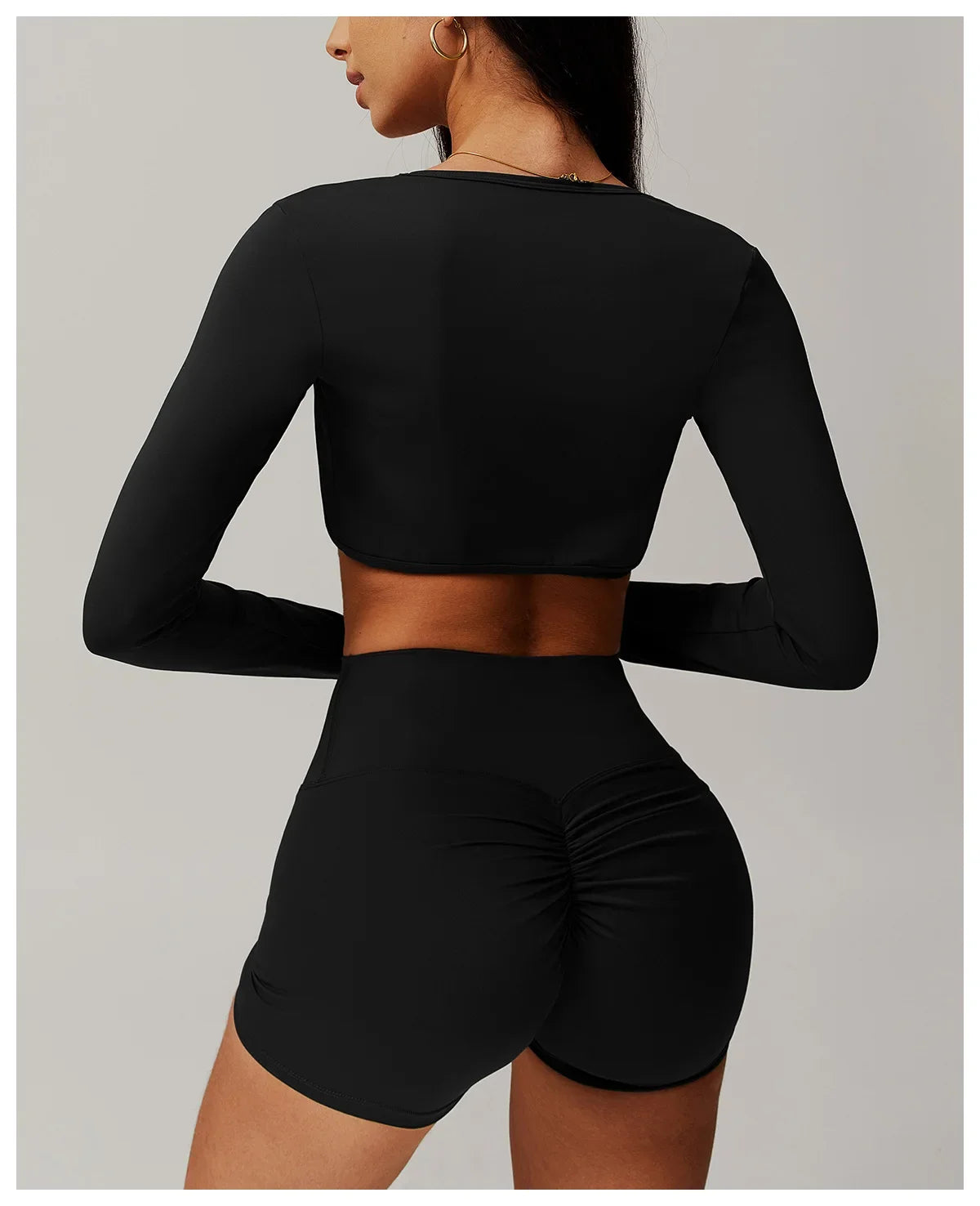 Reema Long Sleeved Yoga  Camisole T-shirt