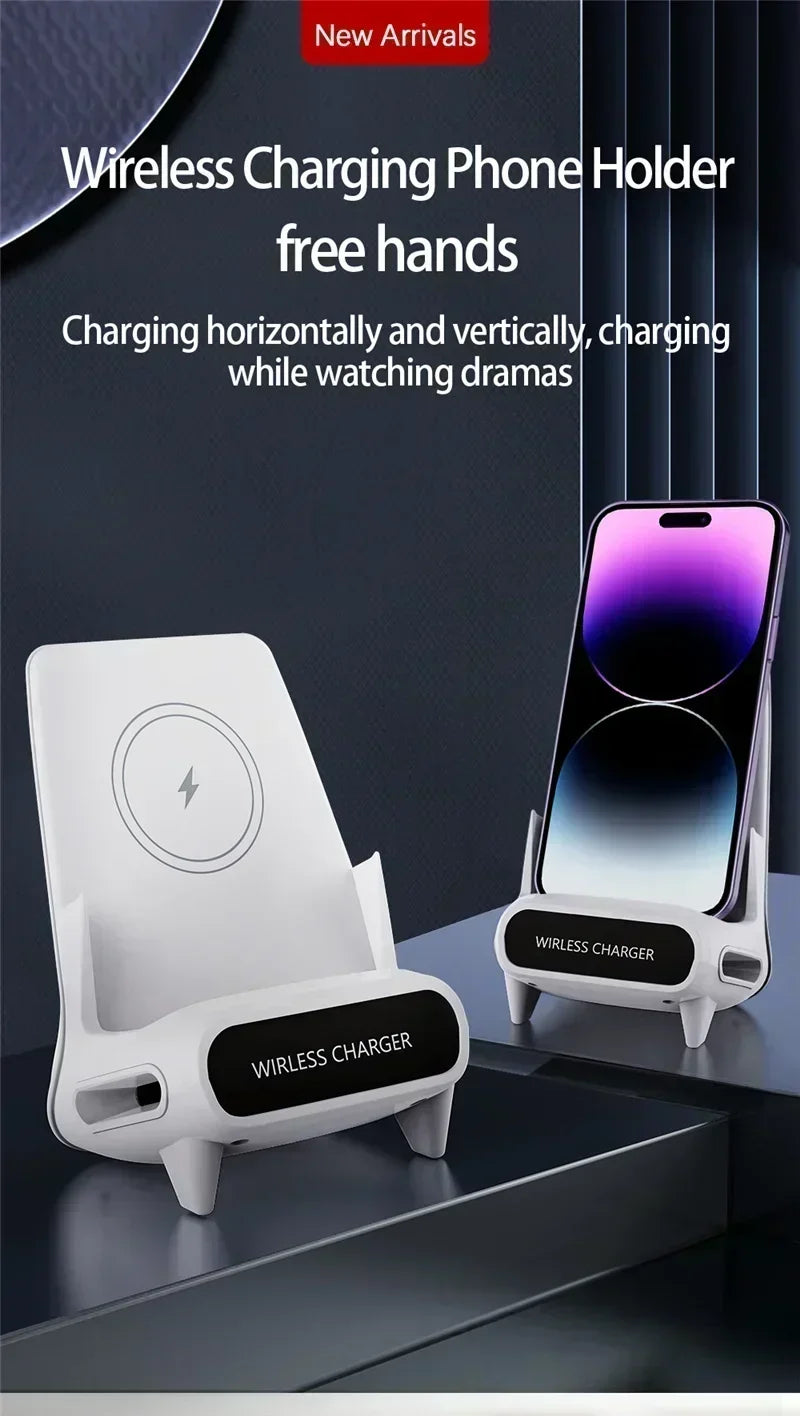 VIKEFON  Phone Holder Wireless Charger