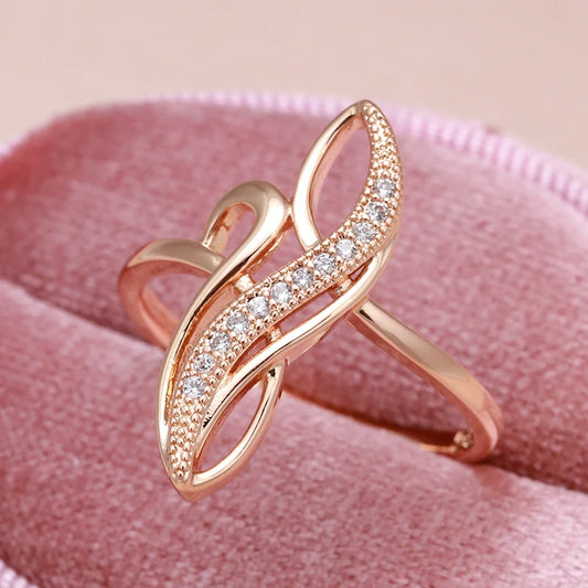 Éléonore White Zircon Rings