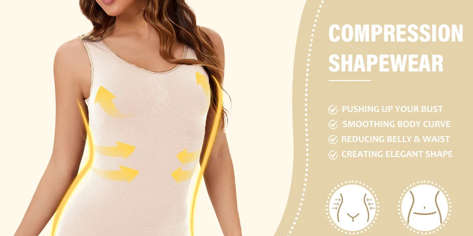 Loza  2 PCS Slimming Bodysuit