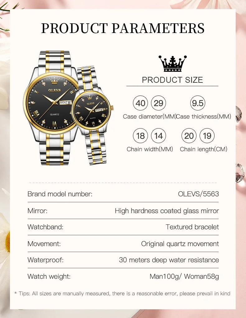 OLEVS  Original Watches