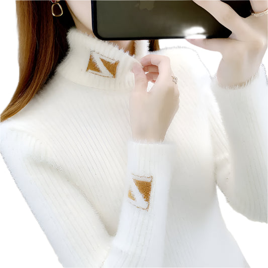 Merihan High Collar Pullover Sweater