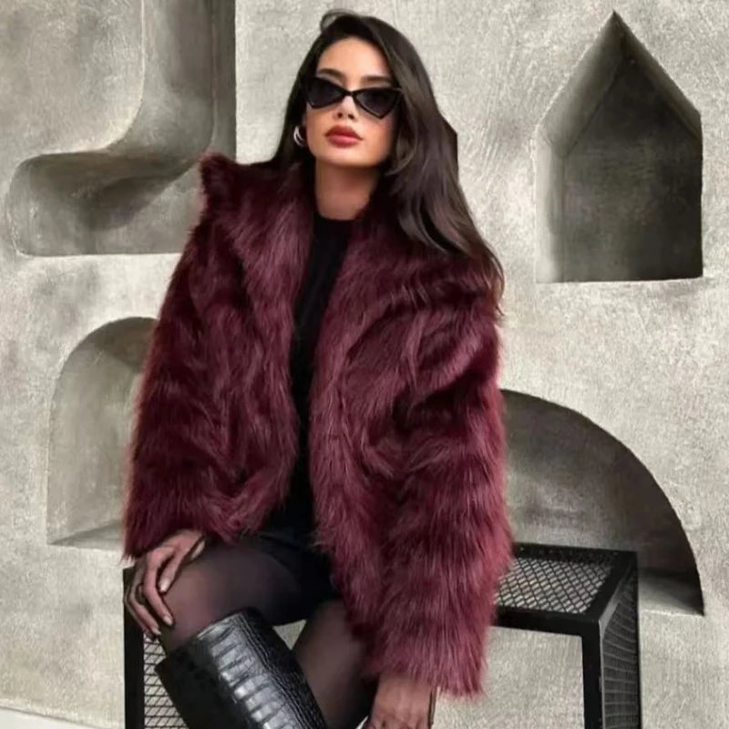 Soha Fur Coat Women