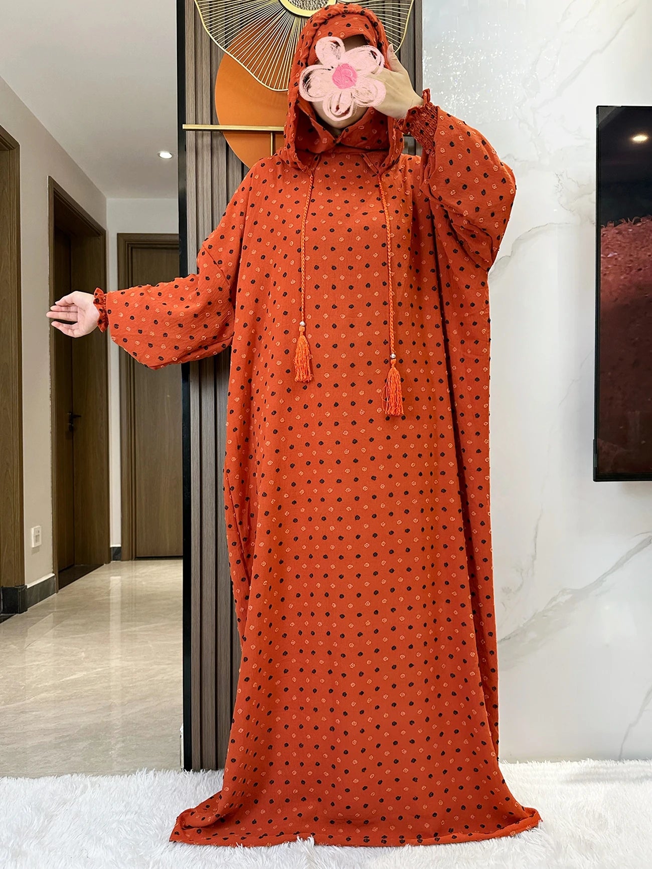Latest Ramadan Soft Cotton Prayer Abaya