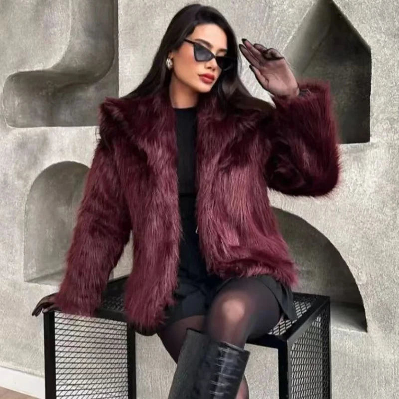 Soha Fur Coat Women