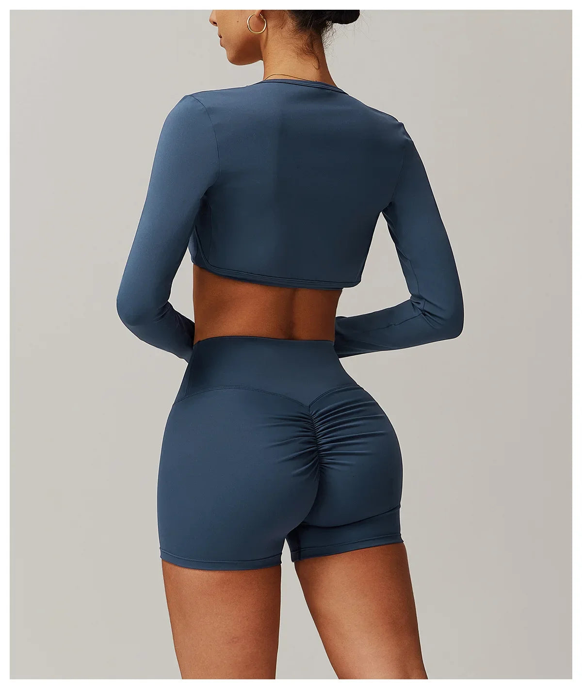 Reema Long Sleeved Yoga  Camisole T-shirt