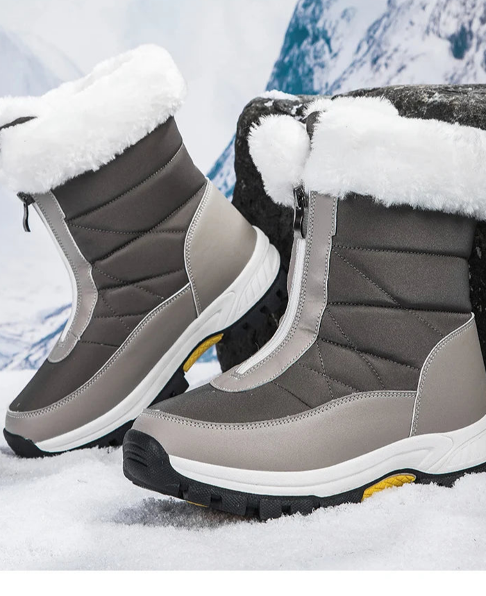 Lamis Plush Snow ZIP Boots