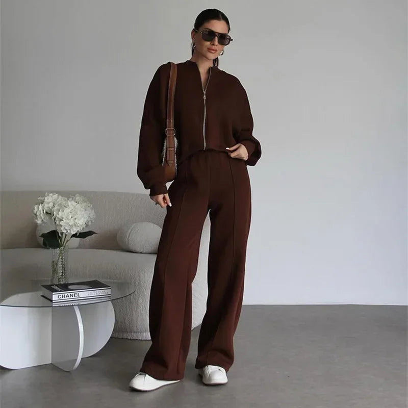 Madlin Sweatshirt Pants Set