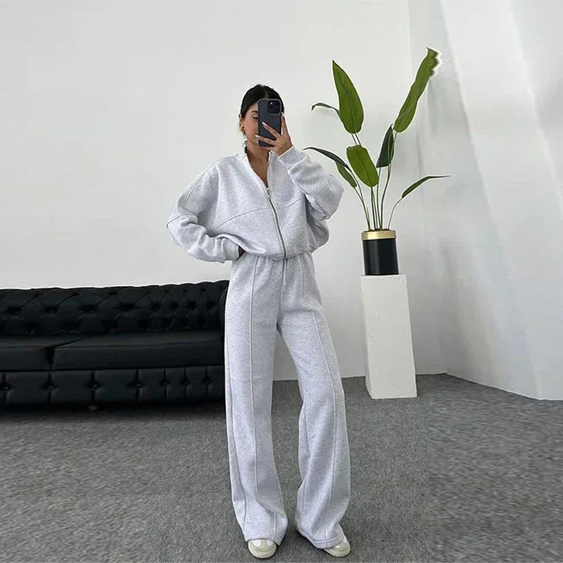 Madlin Sweatshirt Pants Set