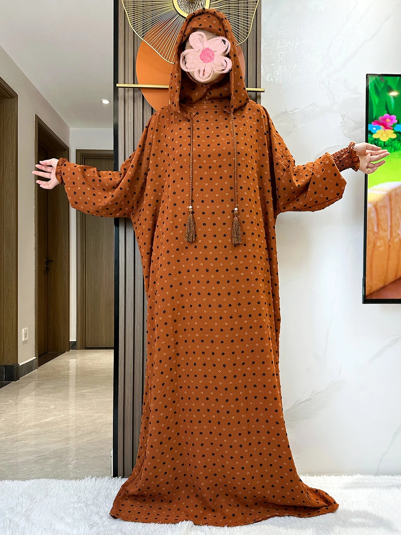 Latest Ramadan Soft Cotton Prayer Abaya