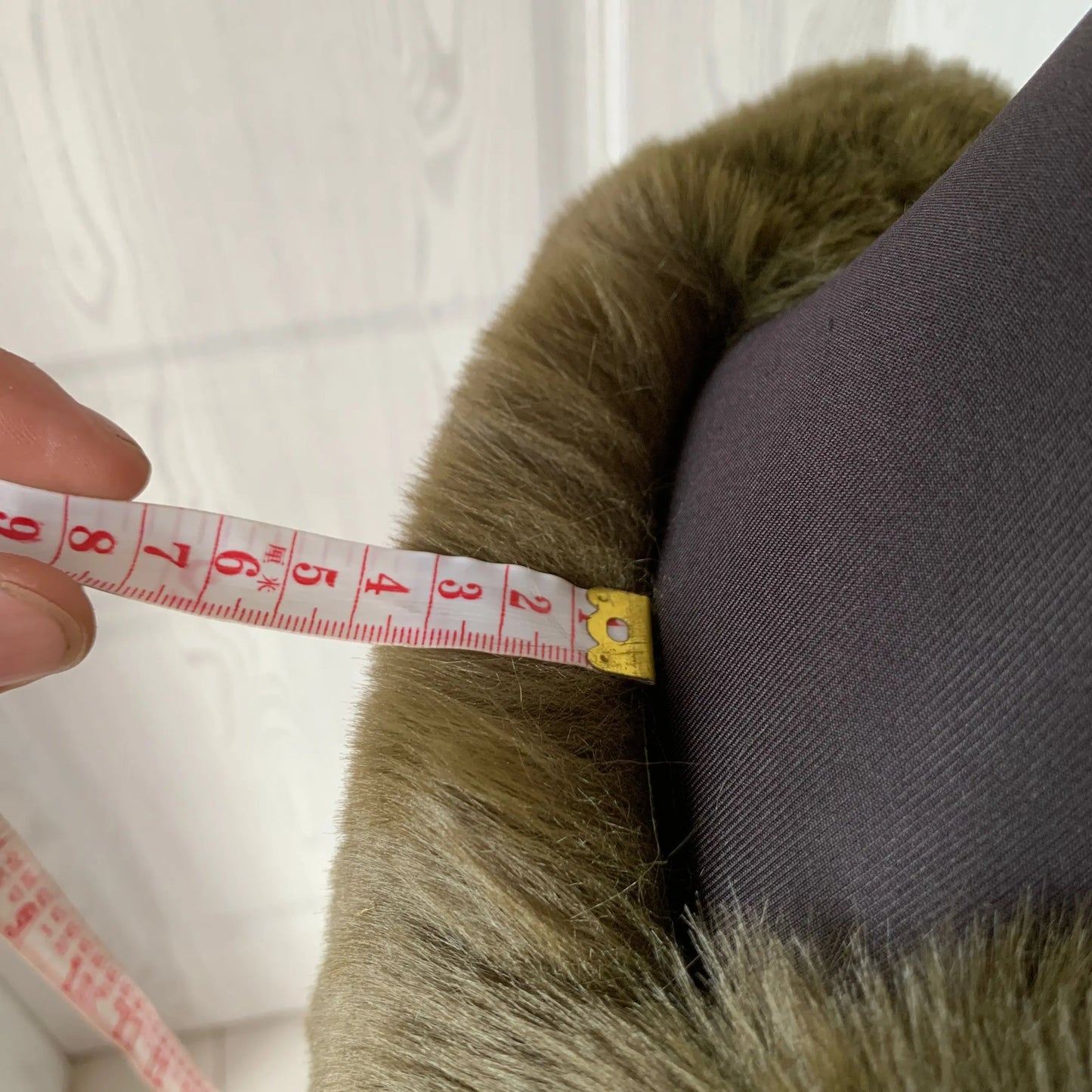 fox fur fluffy jacket