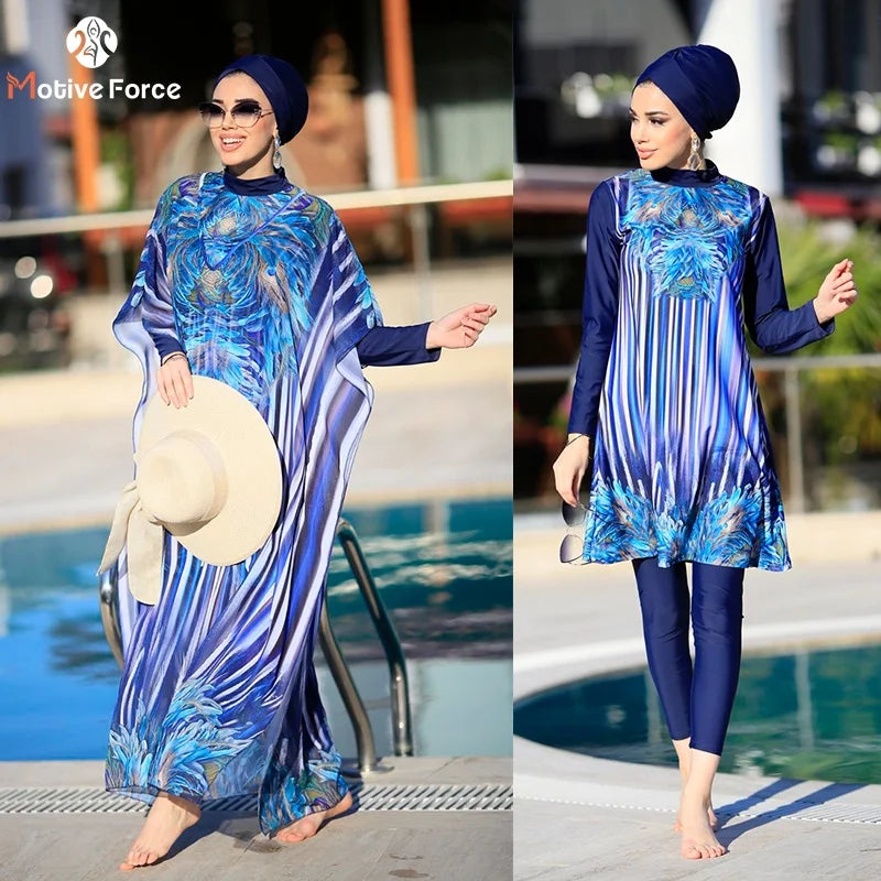 Queen 3/4 Pcs Burkini