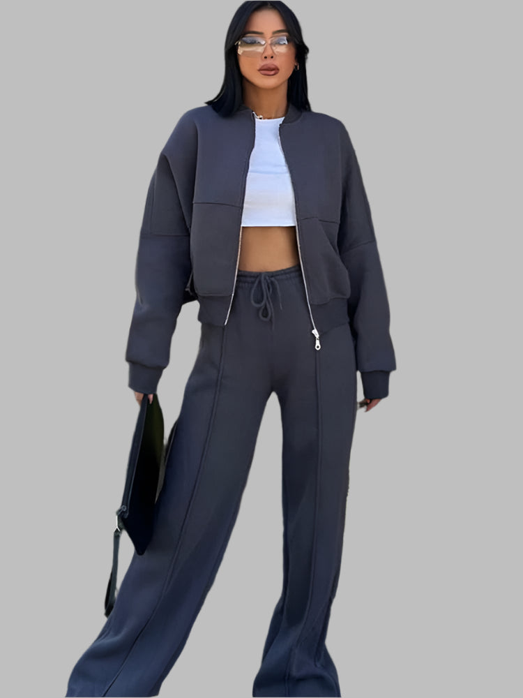 Madlin Sweatshirt Pants Set