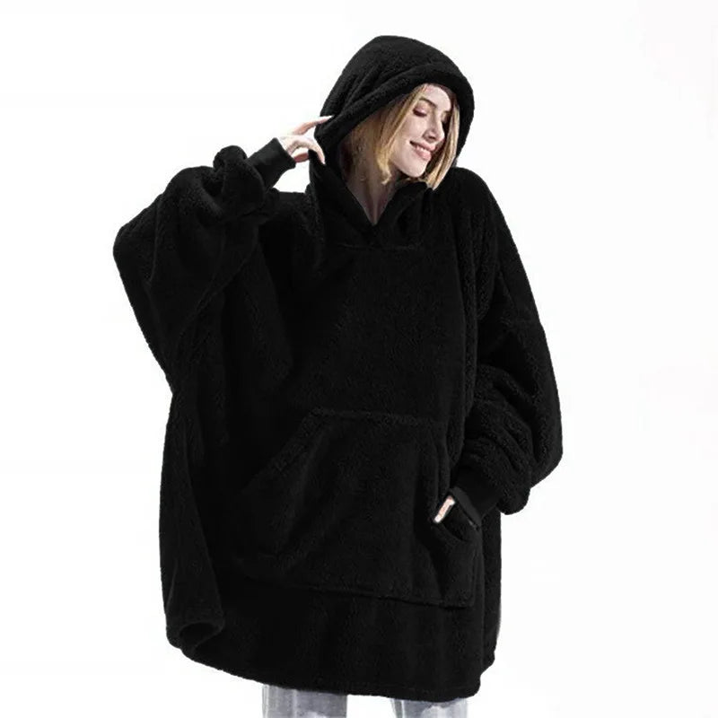 Alia Double-faced Fleece Hoodie