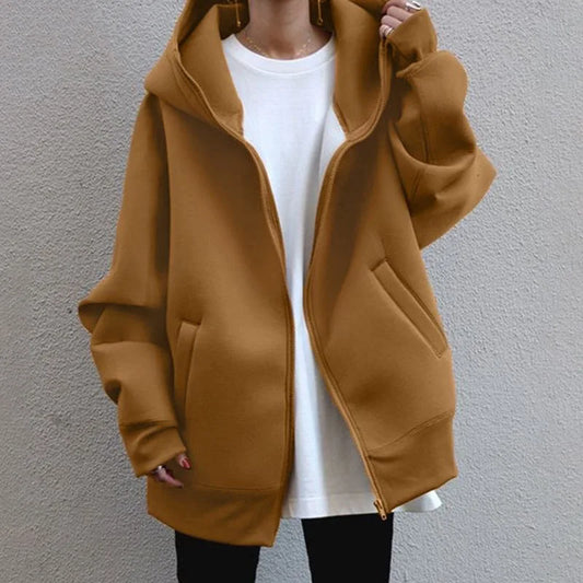 Shahinaz Hoodies Coat