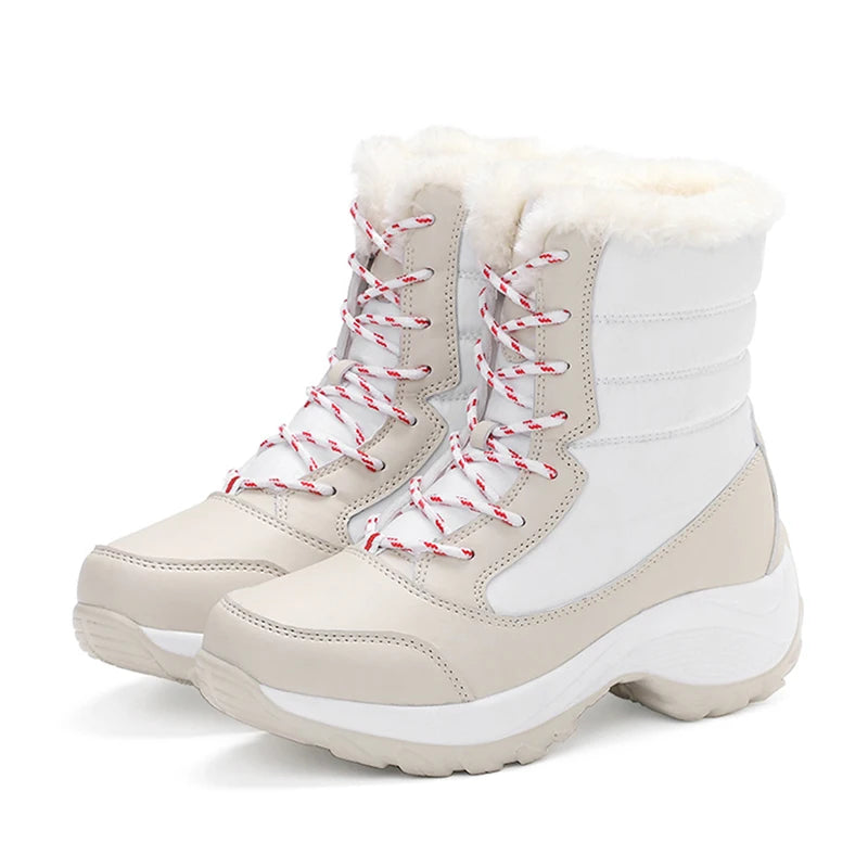 Kamelia Plush Botas Mujer