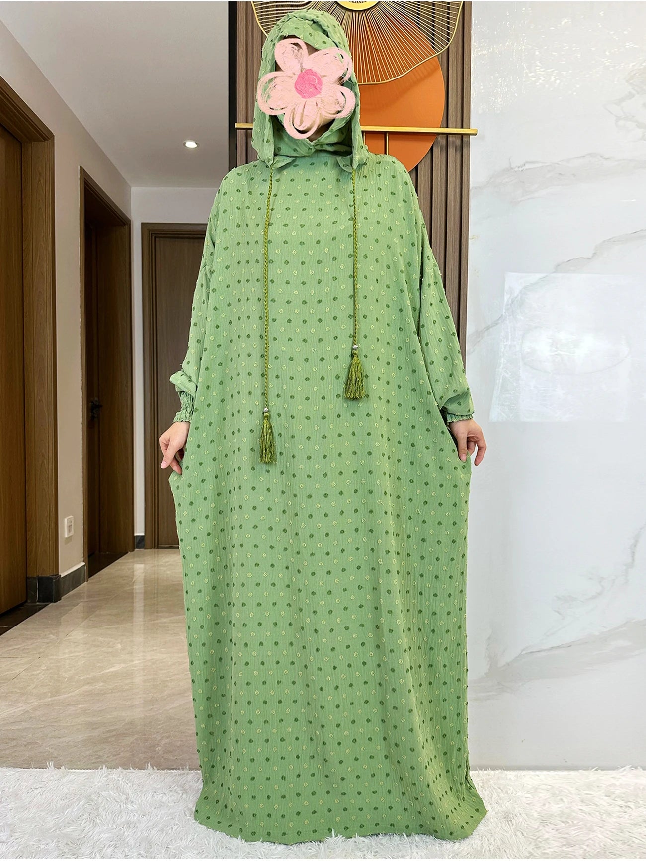 Latest Ramadan Soft Cotton Prayer Abaya
