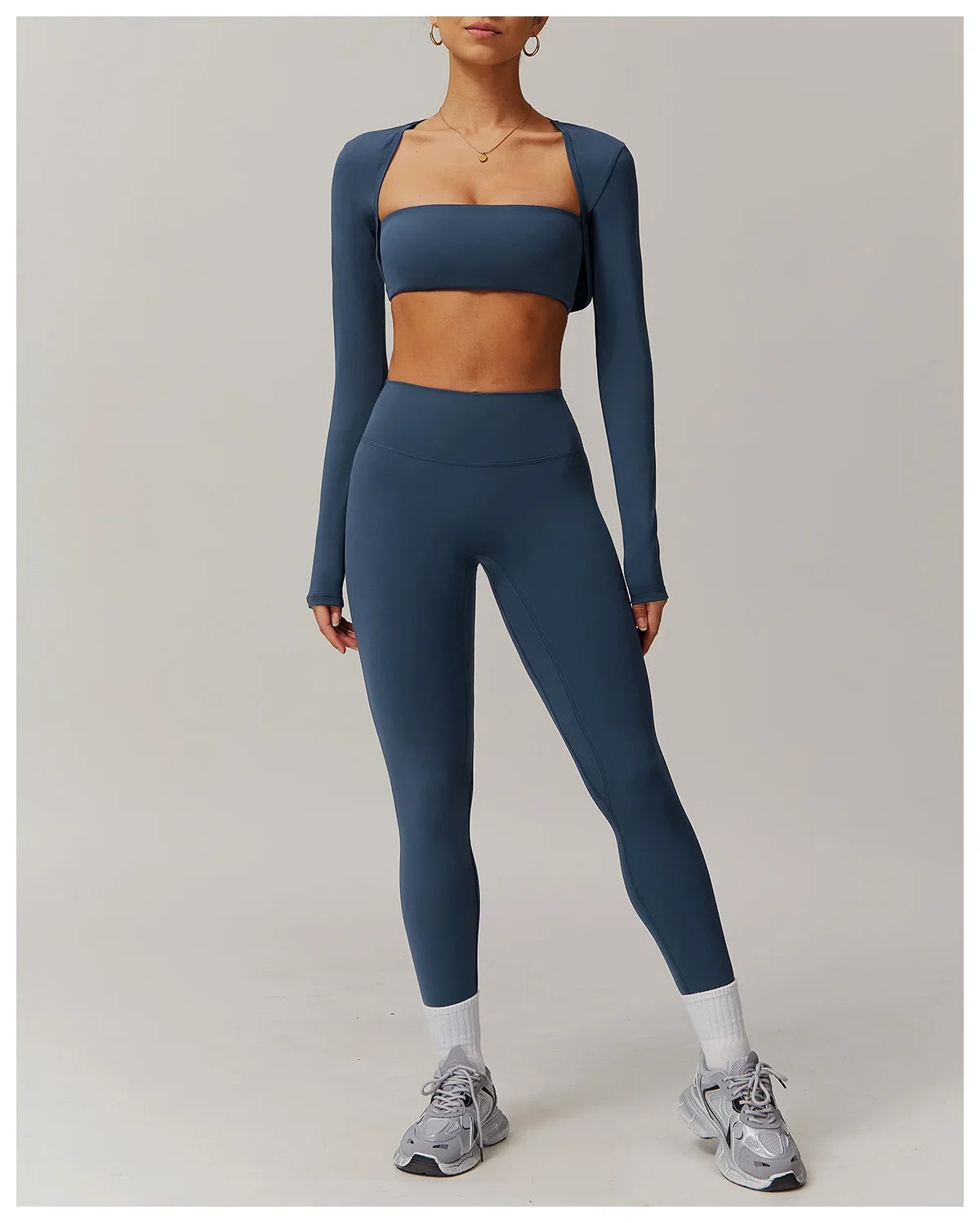 Reema Long Sleeved Yoga  Camisole T-shirt