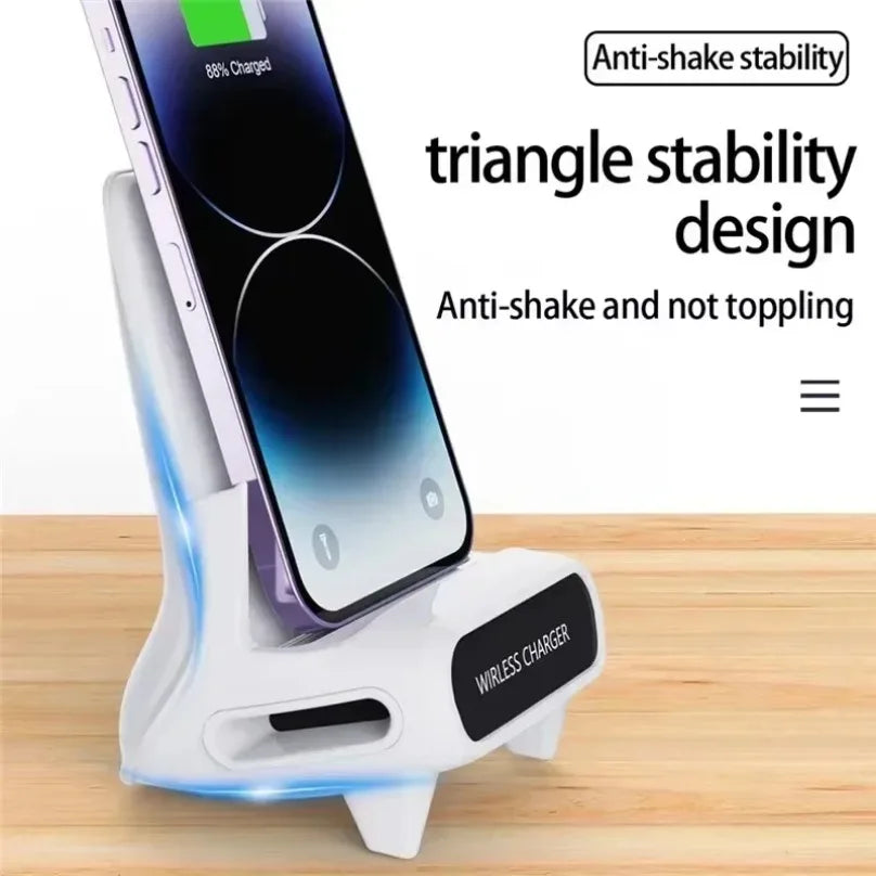 VIKEFON  Phone Holder Wireless Charger