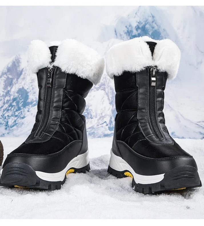 Lamis Plush Snow ZIP Boots