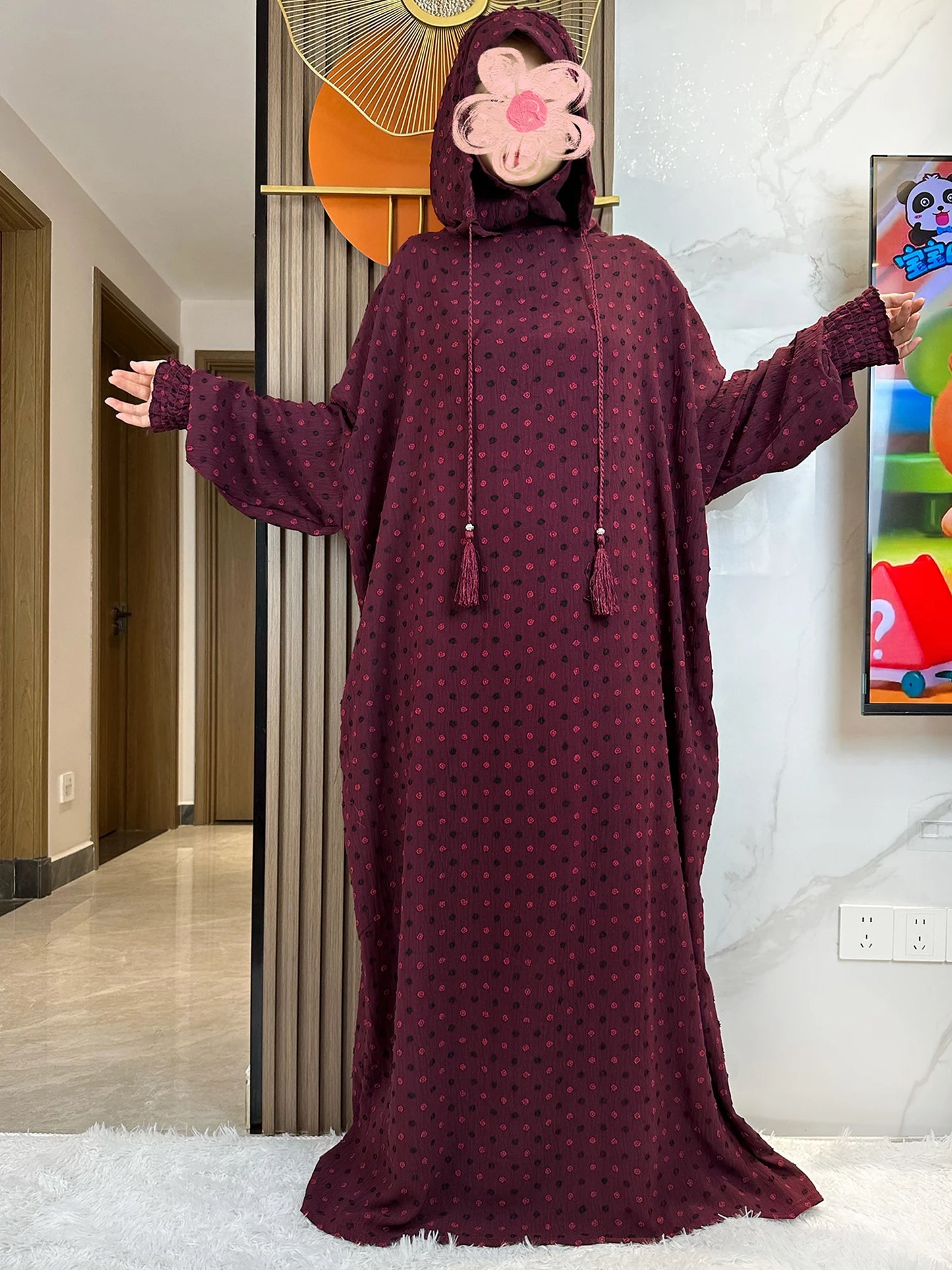 Latest Ramadan Soft Cotton Prayer Abaya