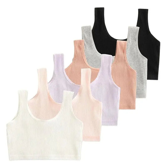 4 Pcs/Lot Teen Girl Sports Bra