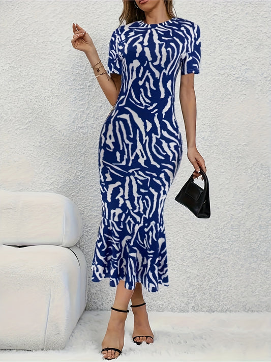 Kassiani Leopard Print Summer Dress