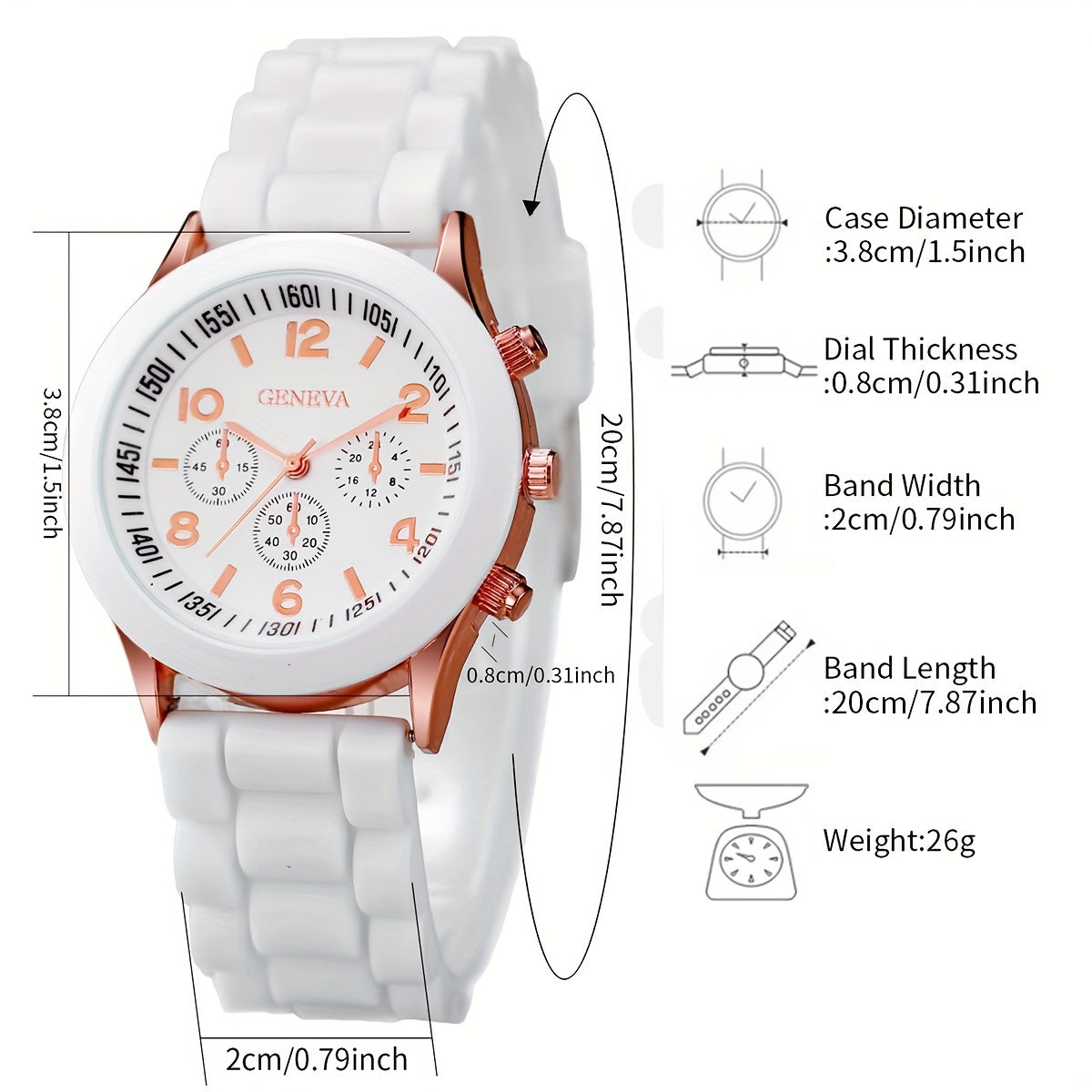 Clocky Quartz Watch Set