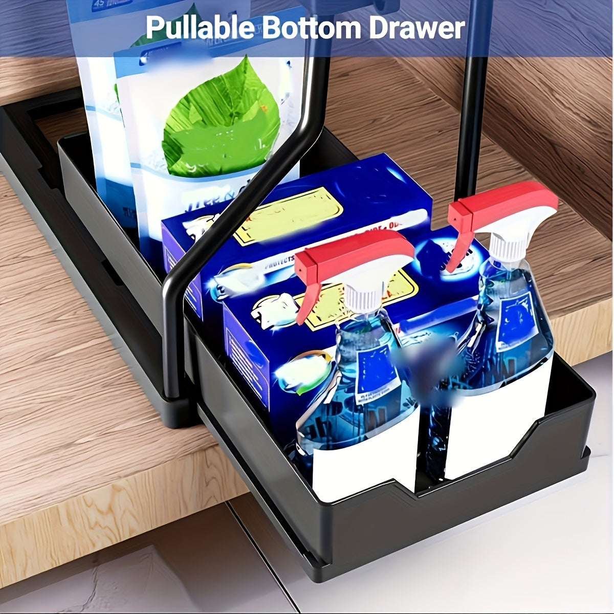 2-Tier Pull-Out Storage Organizer