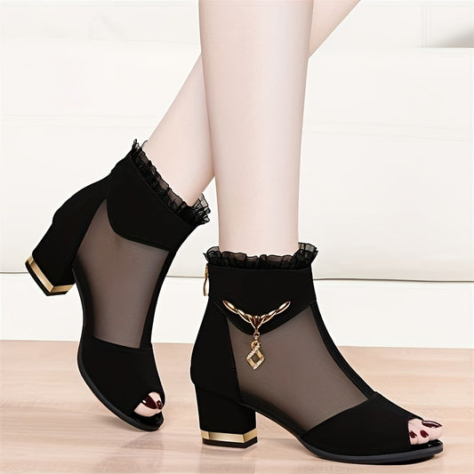 Austin9 Chunky Heel Sandals
