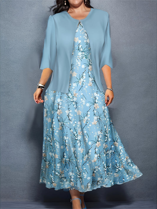 Evangelia Floral Print Dress