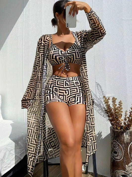 Skylar3 Three-Piece Swimsuit Set
