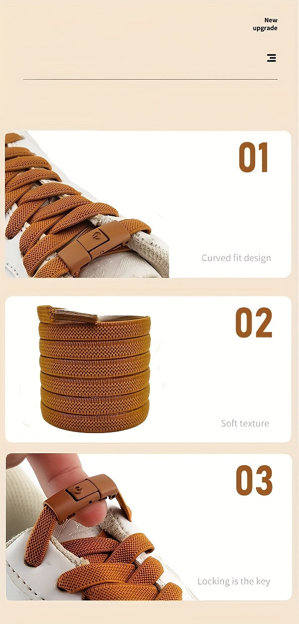 Elastic No-Tie Laces