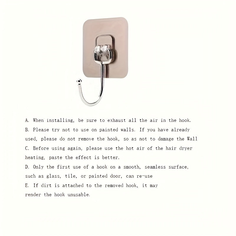 Reusable Wall Hooks