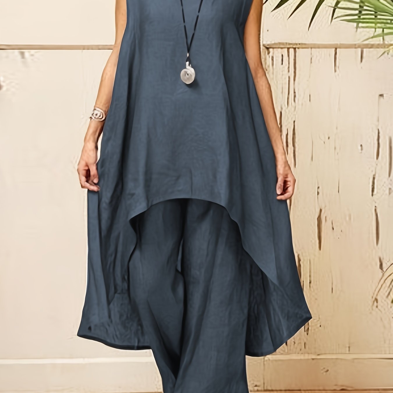 Danae Elegant Polyester Ensemble