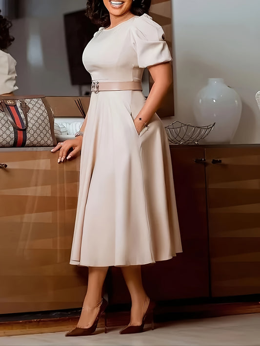 Chrysanthe Dress with Pocket