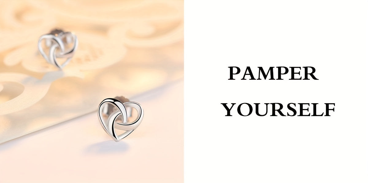Leilani Heart-shaped Infinite Earrings