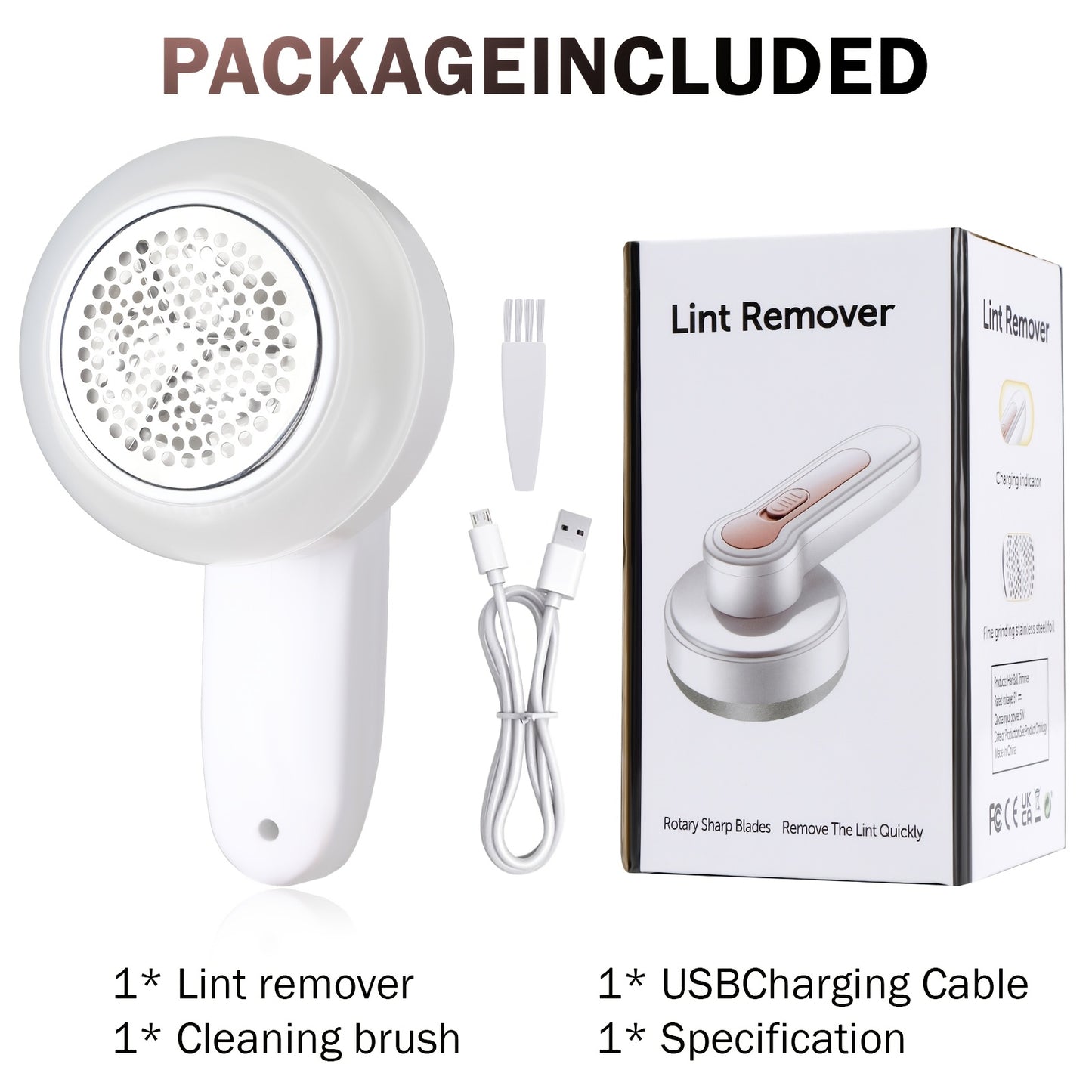 Rechargeable Electric Lint Remover