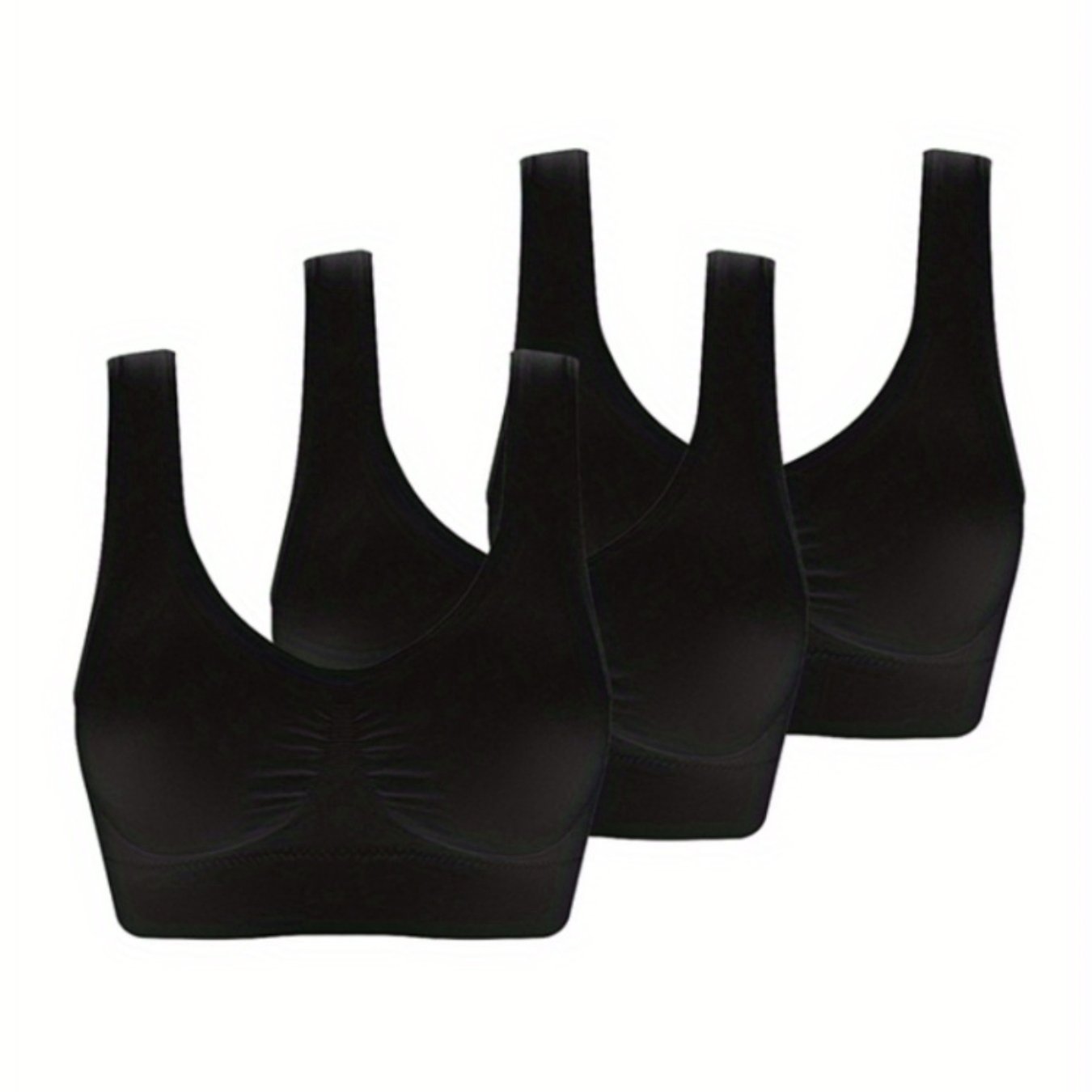 Lewiziana  3-Pack Sports Bras